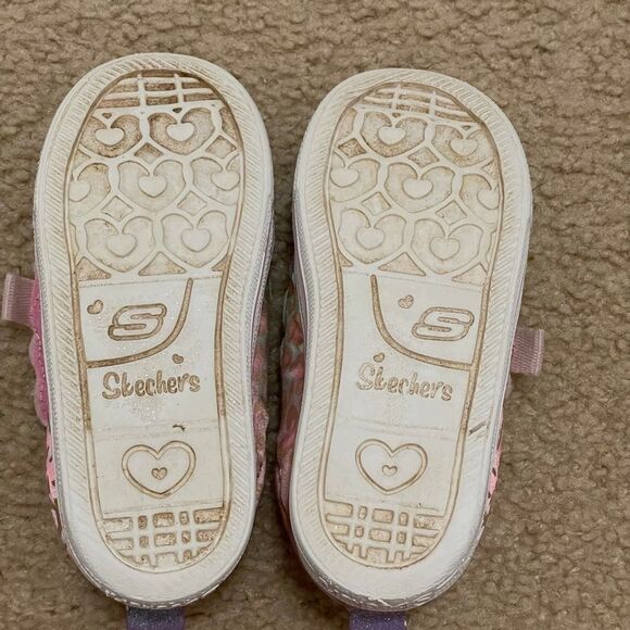 Skechers Twinkle Toes shoes. Girl Sz 10 - Picture 12 of 12